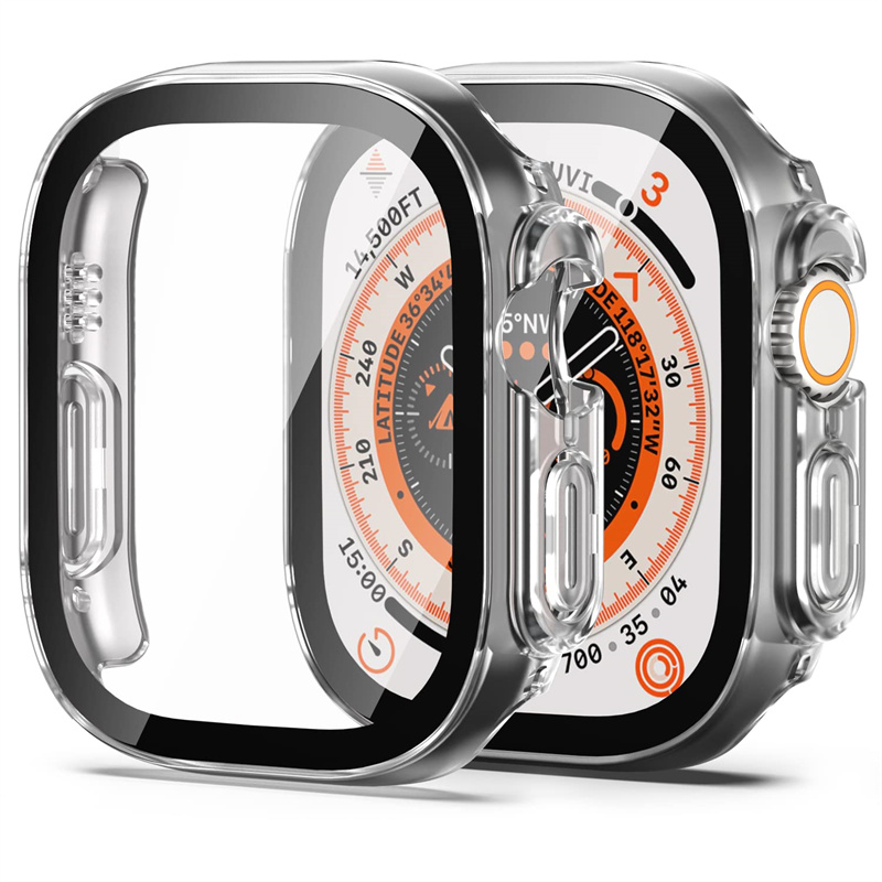 Luxury Watch Apple - Cam + kılıf Apple Watch Ultra