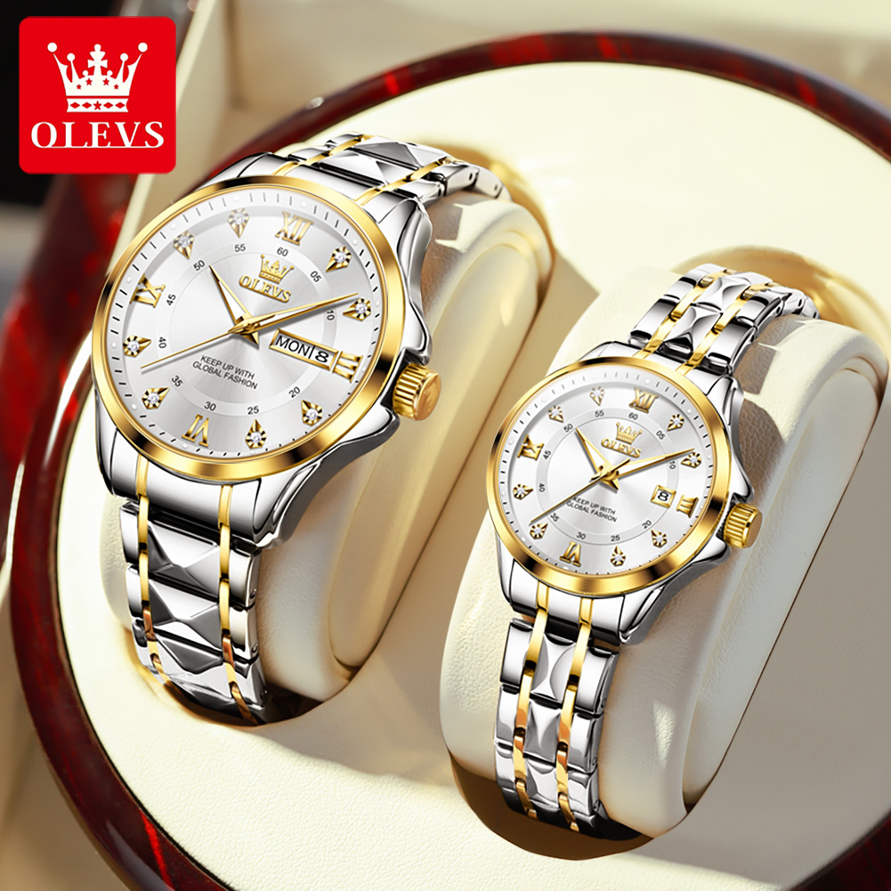 Luxury Watch Exchange - OLEVS 2906 sevgili saati Orijinal Roma