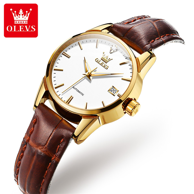 Luxury Watch & Jewellery Recensioni - OLEVS Mekanik İzle Kadınlar için Moda