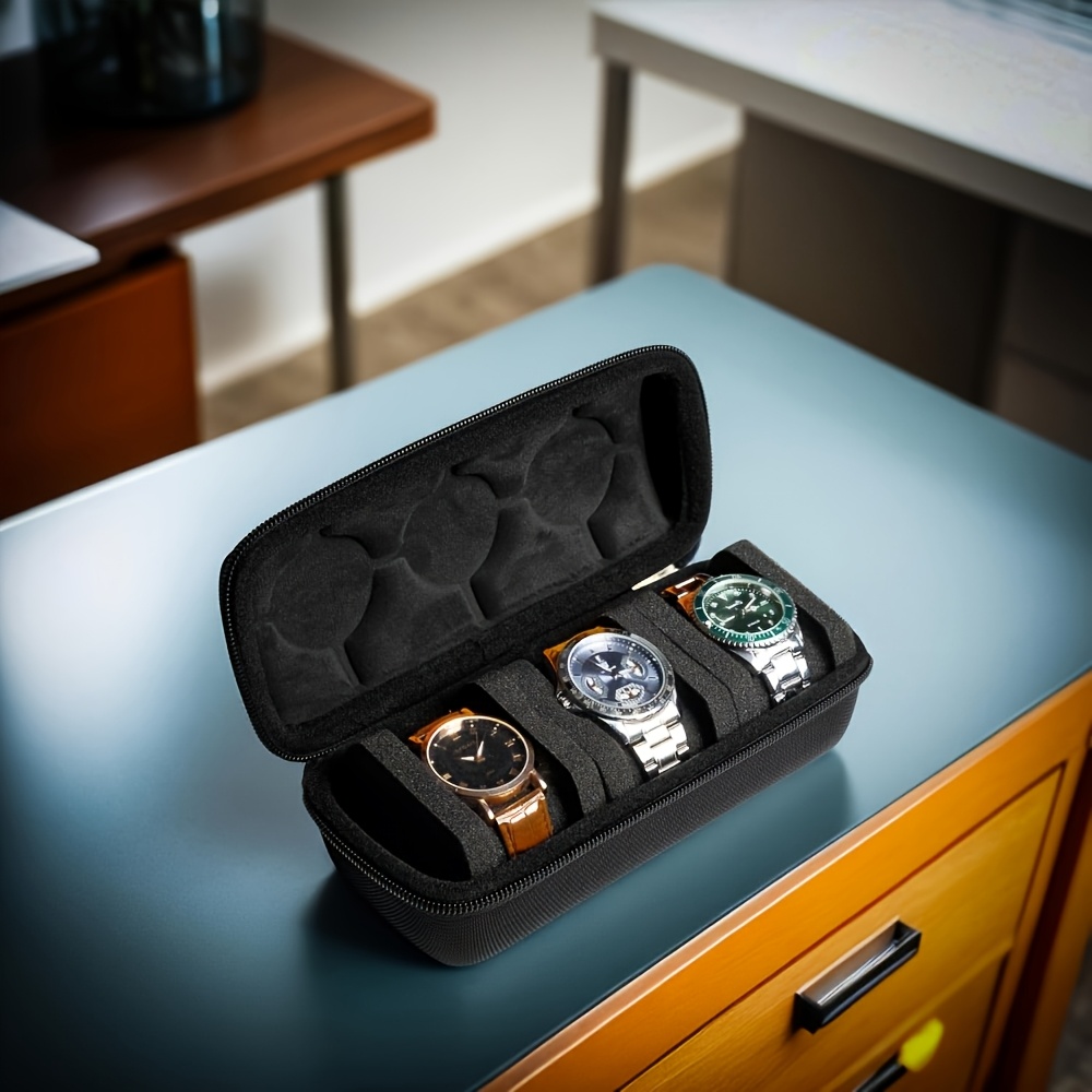 Luxury Watch Packaging Box - 1/2 PC Lüks 3 yuvalı Saat