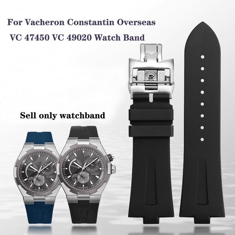 Luxury Watch Constantine - Silikon kauçuk saat kayışı Vacheron Constantin