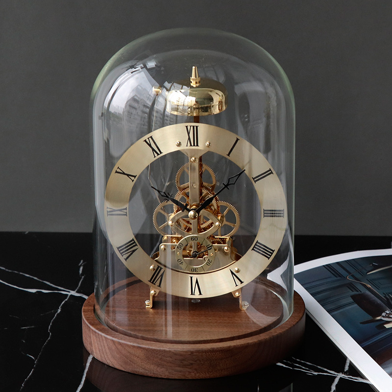 Table Watch Luxury - Yeni Lüks Mekanik Metal Masa Saati