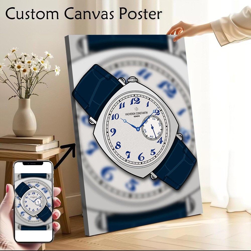 Luxury Watch Constantine - Vacheron Constantin İzle Baskılı Tuval Poster