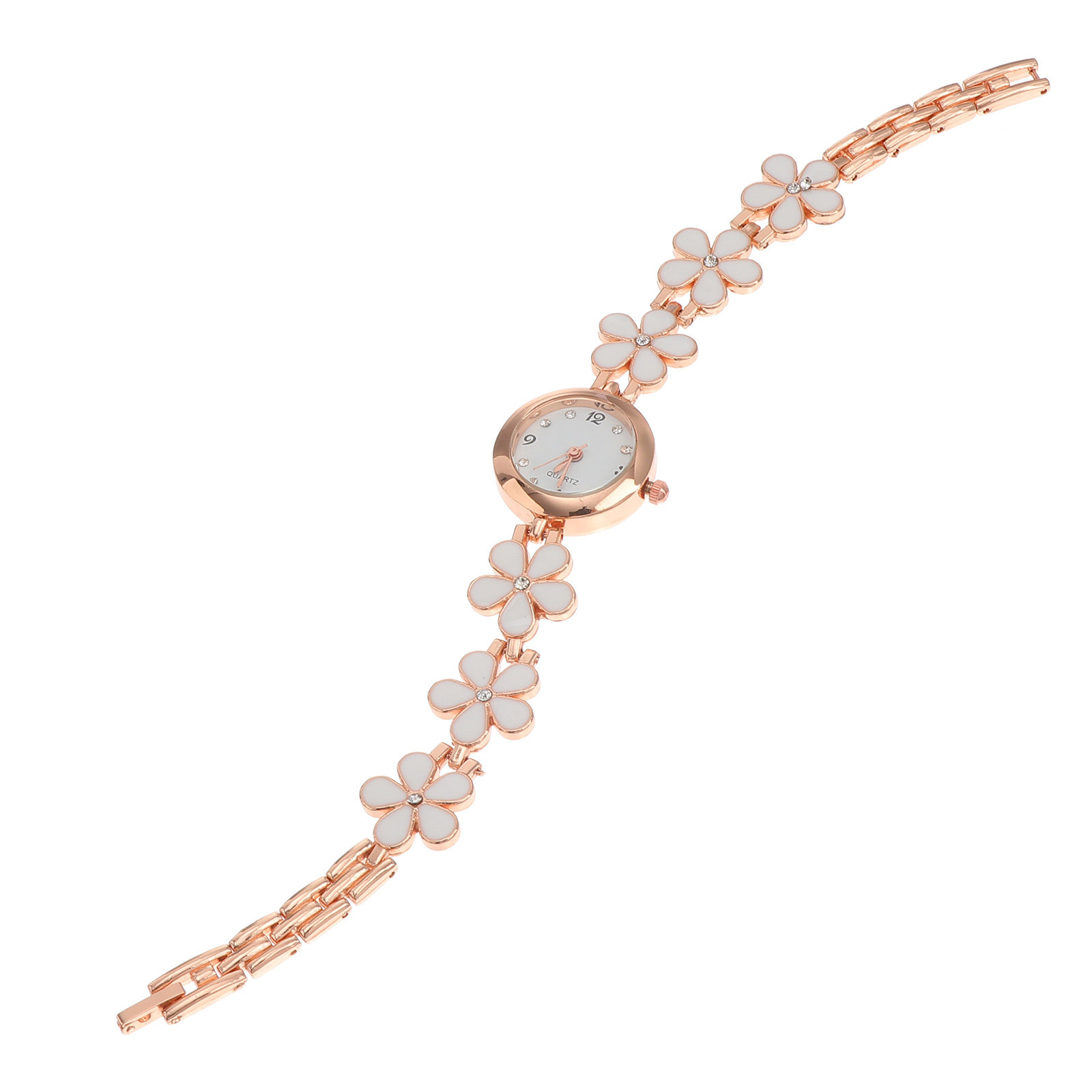 Luxury Watch & Jewellery - Kadınlar için Zarif Kristal Kuvars Bileklik