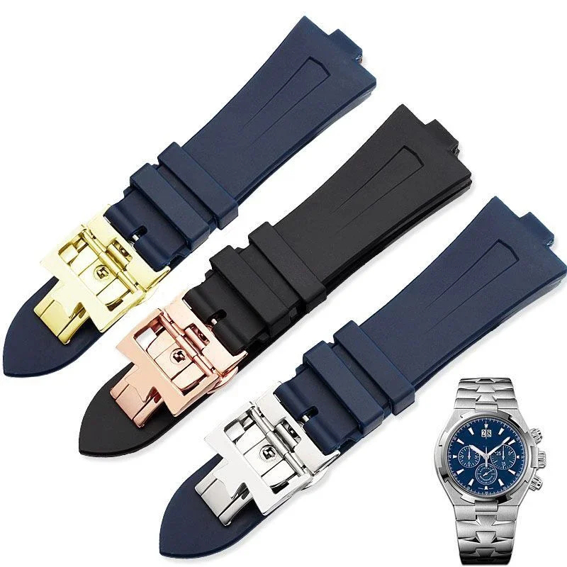 Luxury Watch Constantine - Kauçuk Silikon saat kayışı Vacheron Constantin