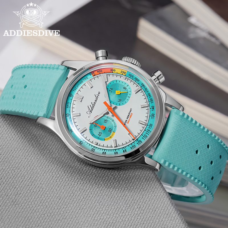ADDIESDIVE Chronograph Kuvars  - Guilloché Dial Watch incelemesi ve fiyatı