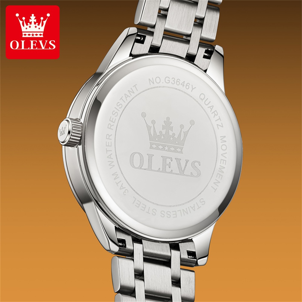 OLEVS Ay Fazı erkek saatleri t - Luxury Watch & Jewellery incelemesi ve fiyatı