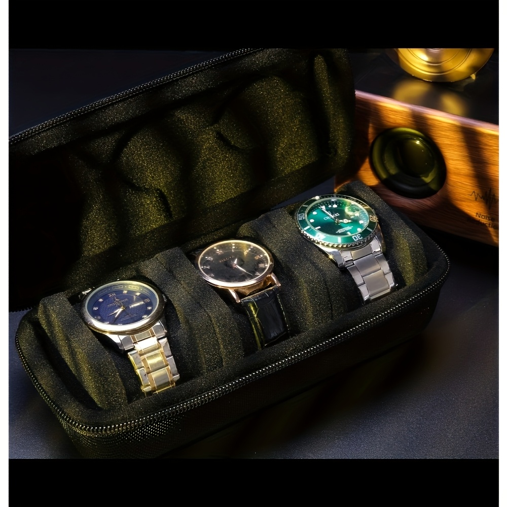 1/2 PC Lüks 3 yuvalı Saat Seya - Luxury Watch Packaging Box incelemesi ve fiyatı