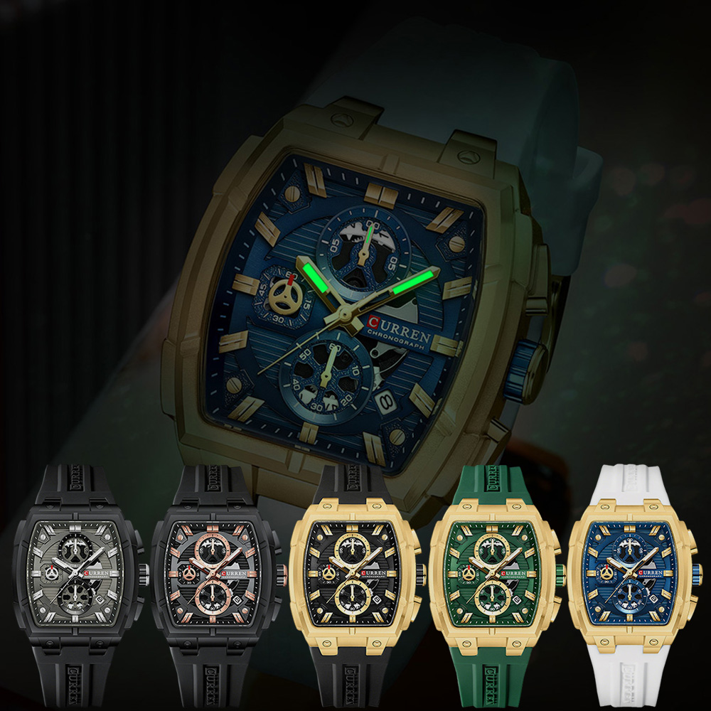 CURREN Lüks Vintage Erkek Spor - Luxury Watch Apple incelemesi ve fiyatı