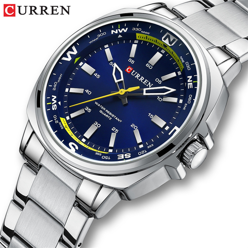 CURREN 8455 Erkek Moda Kuvars  - Luxury Watch Apple incelemesi ve fiyatı