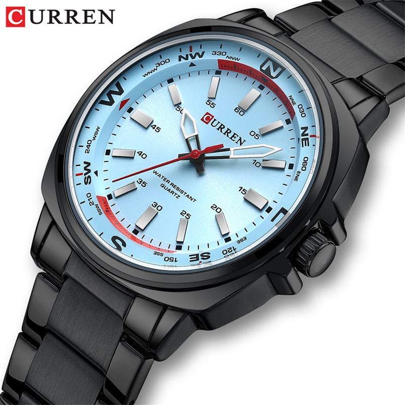 CURREN 8455 Erkek Moda Kuvars  - Luxury Watch Apple incelemesi ve fiyatı