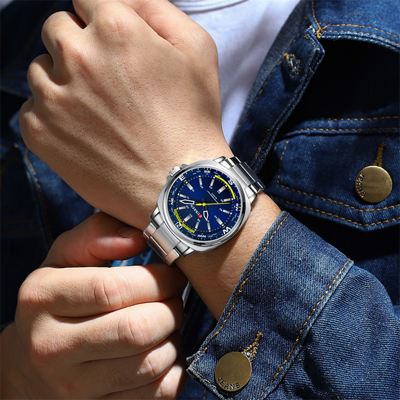 CURREN 8455 Erkek Moda Kuvars  - Luxury Watch Apple incelemesi ve fiyatı