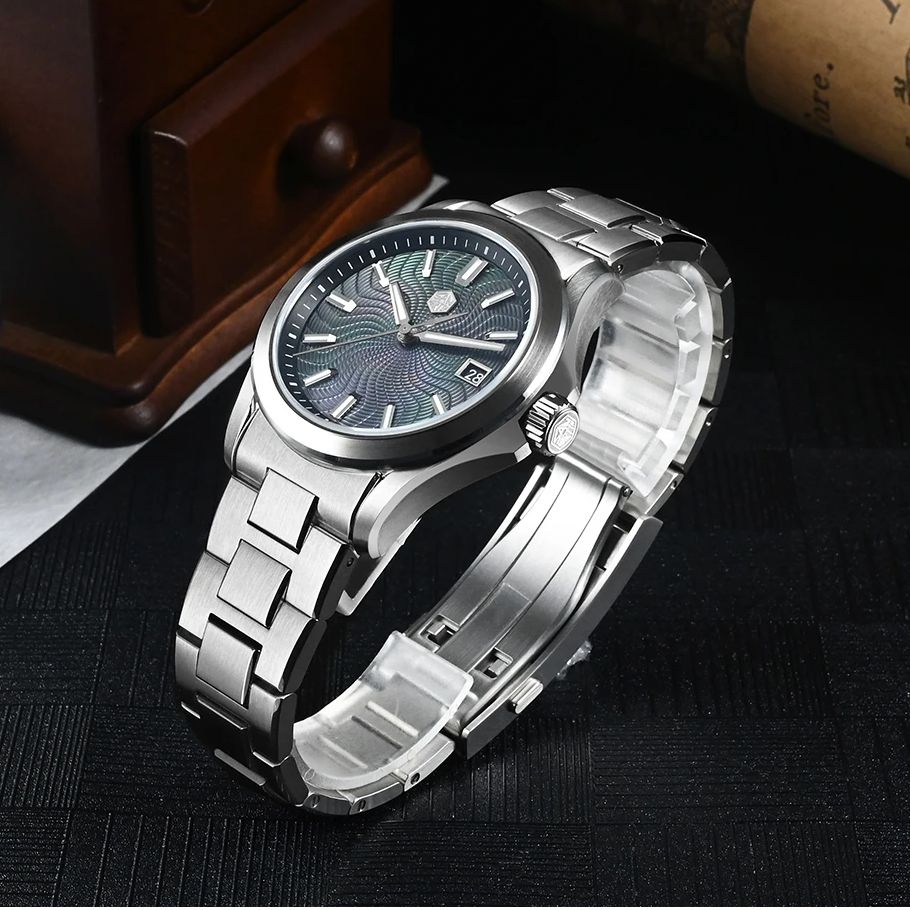 San Martin Erkekler Otomatik S - Guilloché Dial Watch incelemesi ve fiyatı