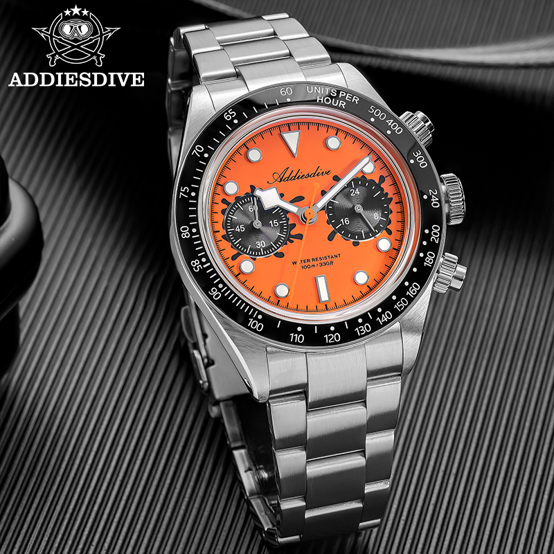 ADDIESDIVE Kuvars Kronograf Sa - Zero Luxury Watch incelemesi ve fiyatı