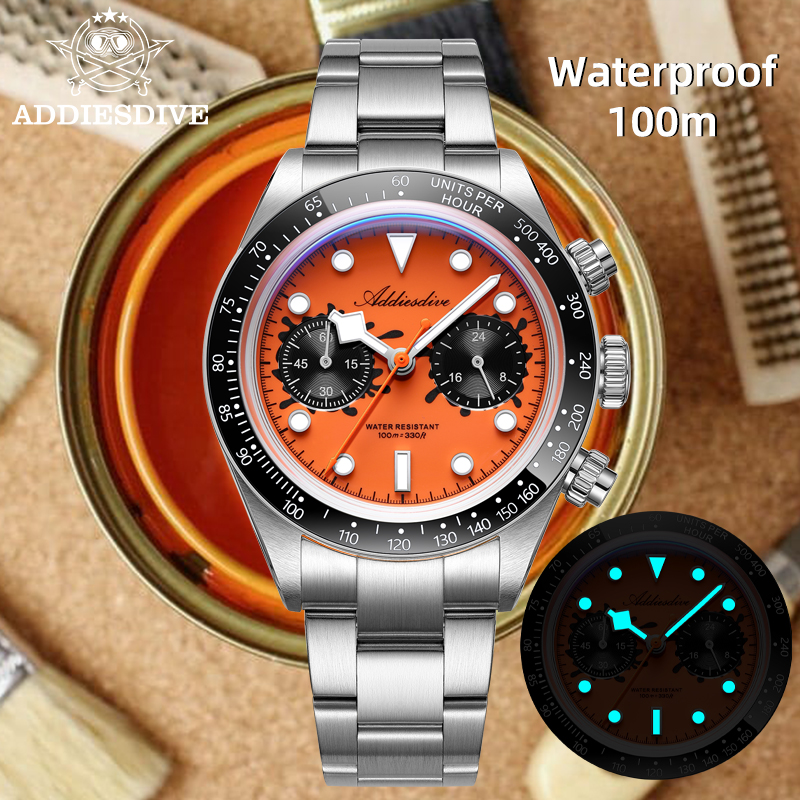 ADDIESDIVE Kuvars Kronograf Sa - Zero Luxury Watch incelemesi ve fiyatı