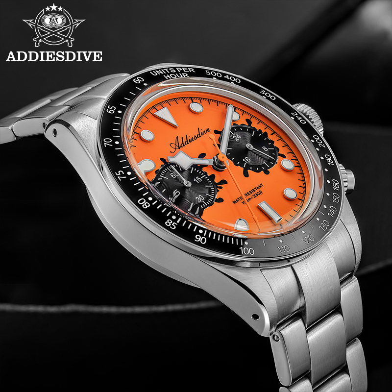 ADDIESDIVE Kuvars Kronograf Sa - Zero Luxury Watch incelemesi ve fiyatı