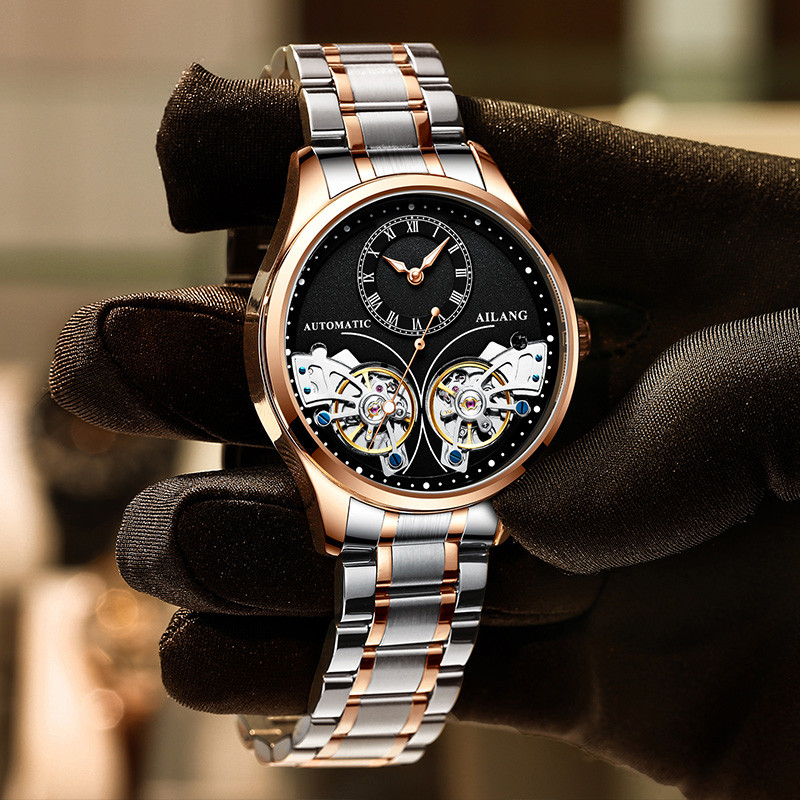 AILANG Yepyeni Moda Çift Tourb - Automatic Pilot Watch incelemesi ve fiyatı