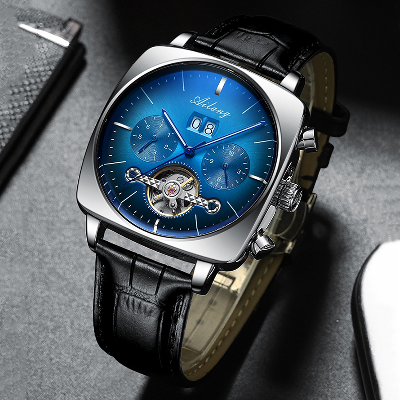 AILANG Ünlü Marka Yeni Kare Bü - Automatic Pilot Watch incelemesi ve fiyatı