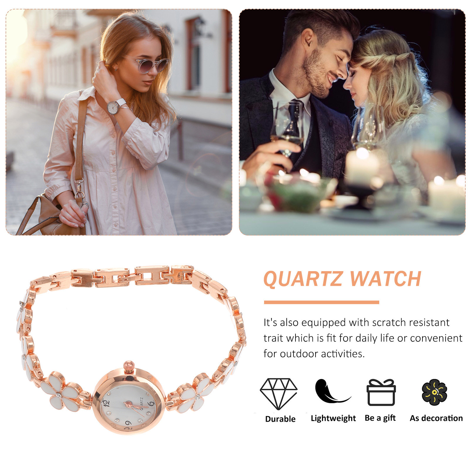 Kadınlar için Zarif Kristal Ku - Luxury Watch & Jewellery incelemesi ve fiyatı