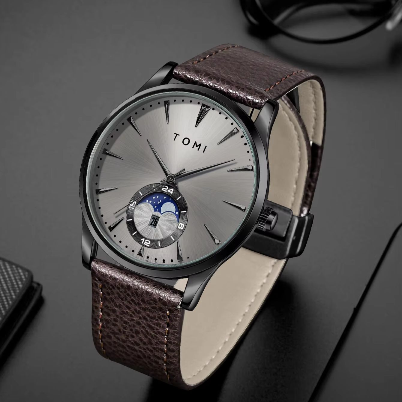 TOMI 2 Parça Erkek Saat Hediye - Luxury Watch & Jewellery incelemesi ve fiyatı