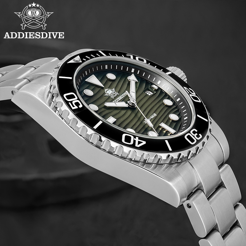 ADDIESDIVE Yeni Erkek Dalış Sa - Guilloché Dial Watch incelemesi ve fiyatı