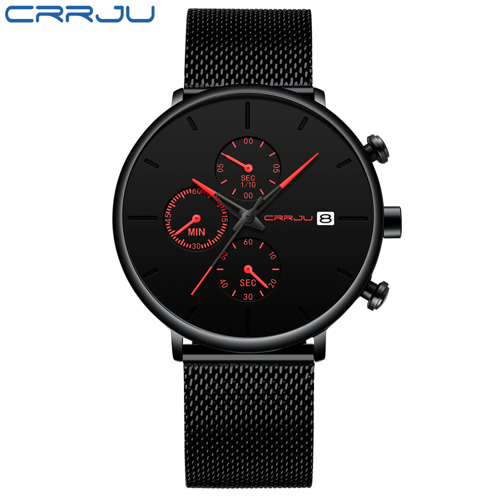 CRRJU Mens saatler lüks spor k - Luxury Watch Exchange incelemesi ve fiyatı