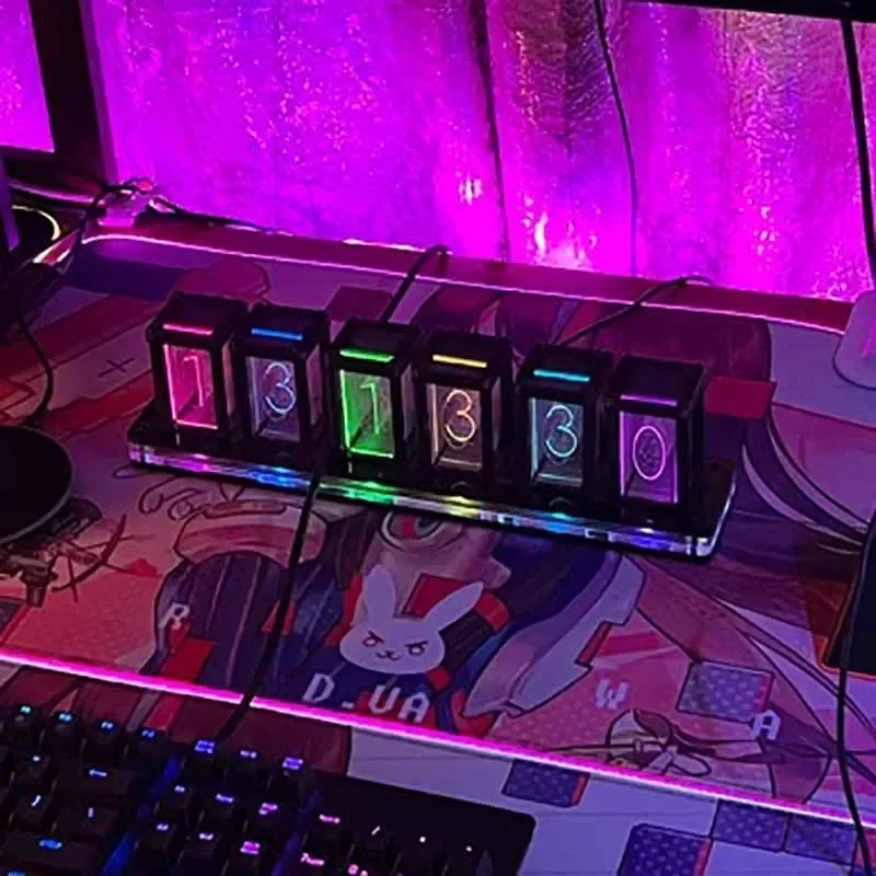 Masa Saati DIY Kiti LED RGB Di - Table Watch Luxury incelemesi ve fiyatı