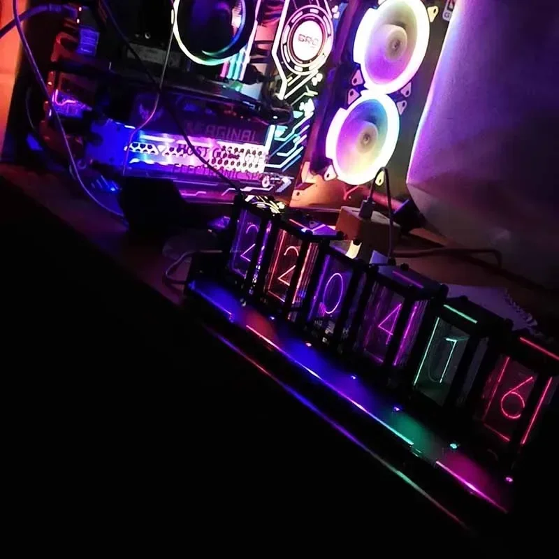 Masa Saati DIY Kiti LED RGB Di - Table Watch Luxury incelemesi ve fiyatı