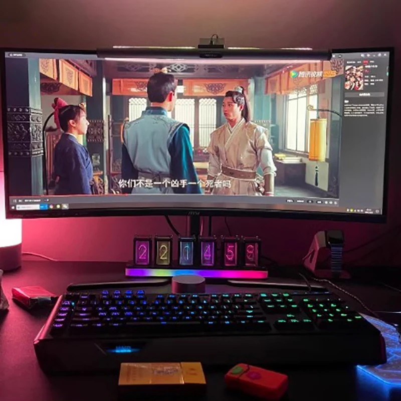 Masa Saati DIY Kiti LED RGB Di - Table Watch Luxury incelemesi ve fiyatı