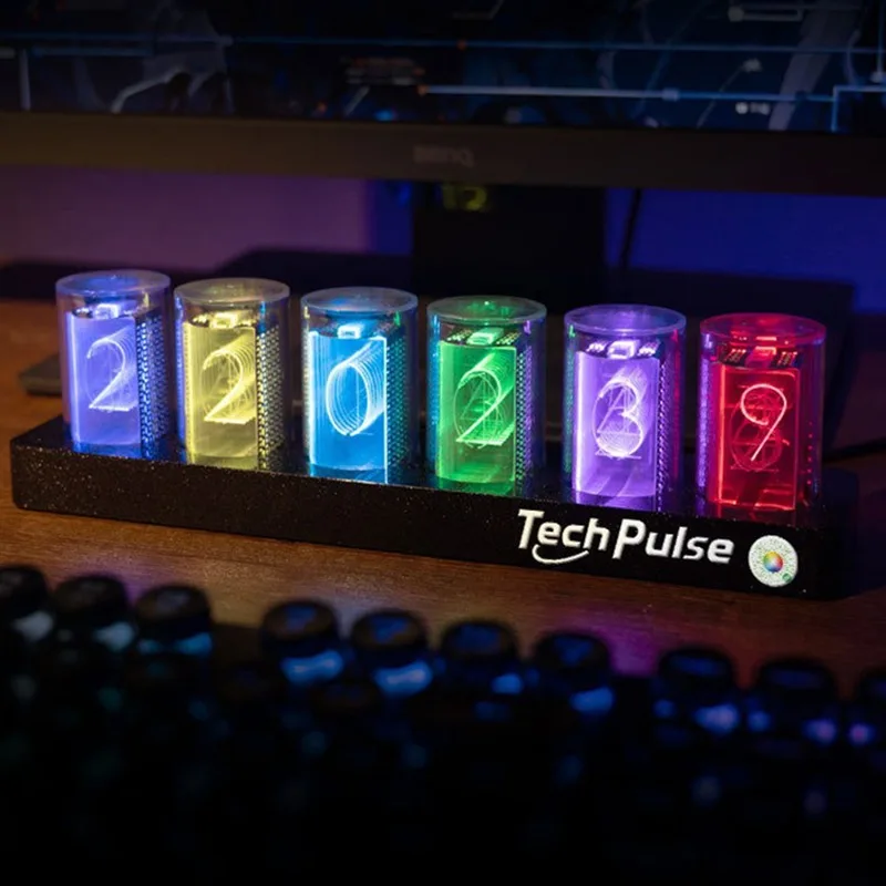 Nixie Tüp Masa Saati LED Dijit - Table Watch Luxury incelemesi ve fiyatı