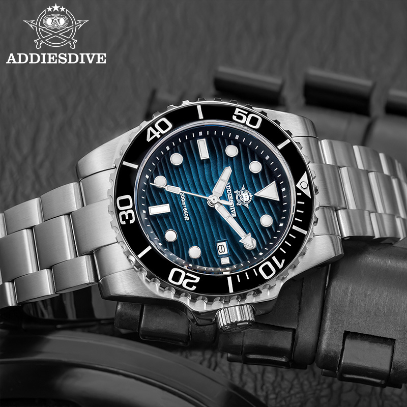 ADDIESDIVE erkek 2115 Quartz s - Guilloché Dial Watch incelemesi ve fiyatı